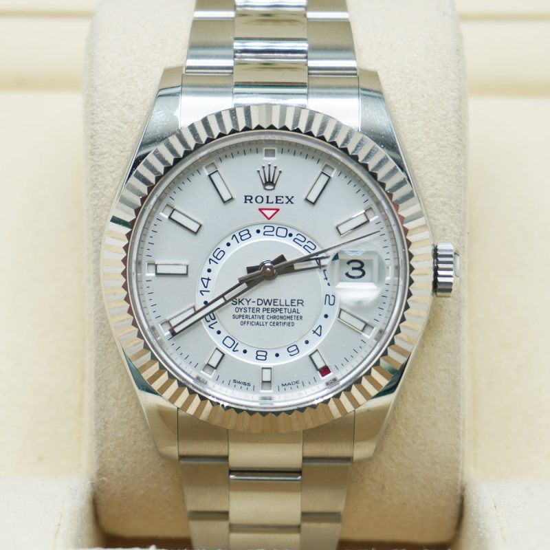 Rolex Sky-Dweller 42mm Stainless Steel 326934 White Dial