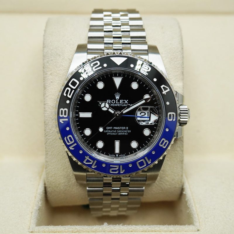 Rolex GMT-Master II "Batgirl" 40mm 126710BLNR Black Dial