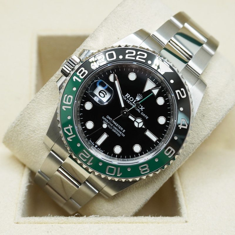 Rolex GMT-Master II Sprite Lefty 40mm Steel Oyster 126720VTNR