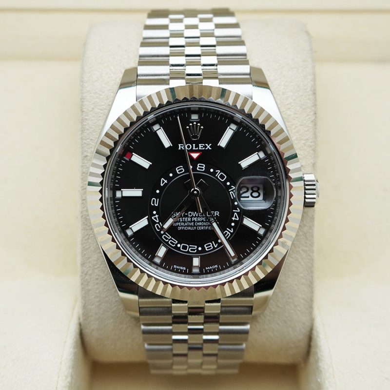 Rolex Sky-Dweller 42mm Stainless Steel 326934 Black Dial