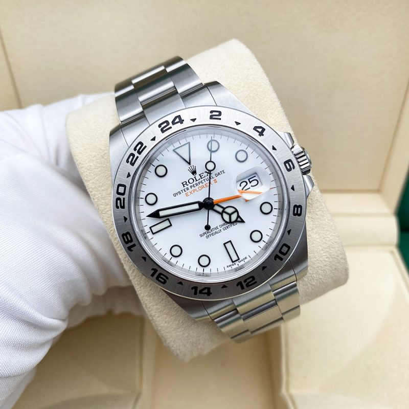 Rolex Explorer II 216570 42mm White Dial