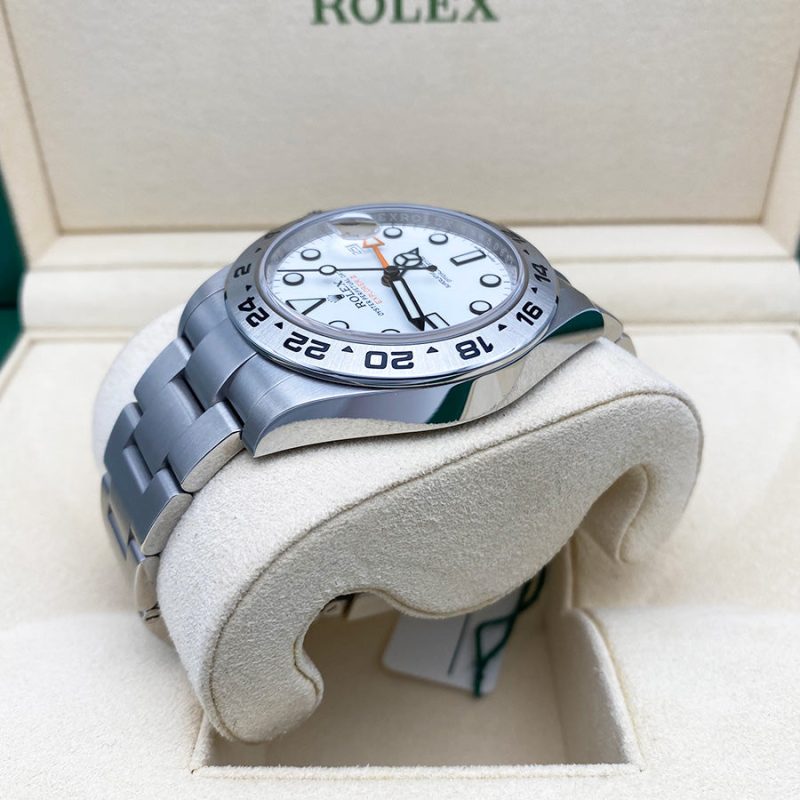 Rolex Explorer II 216570 42mm White Dial