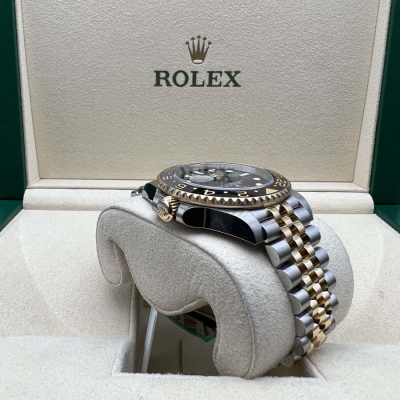 Rolex GMT-Master II 40mm 126713GRNR Black Dial