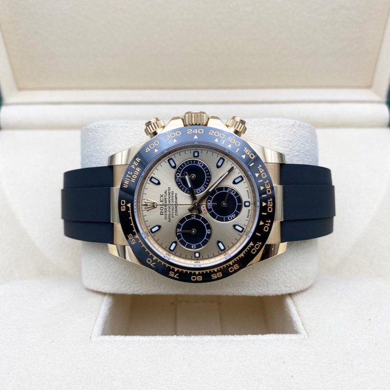 Rolex Daytona 40mm Oyster Flex 116518LN Champaign Dial