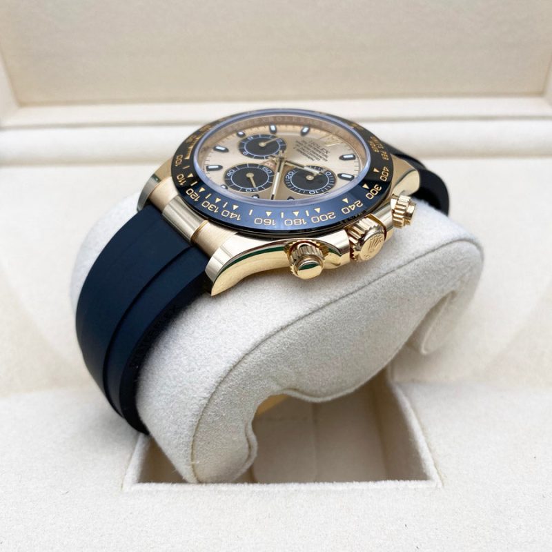Rolex Daytona 40mm Oyster Flex 116518LN Champaign Dial