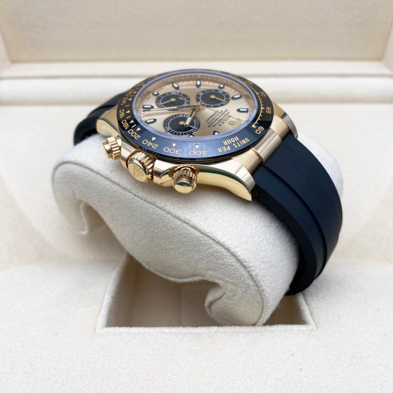Rolex Daytona 40mm Oyster Flex 116518LN Champaign Dial