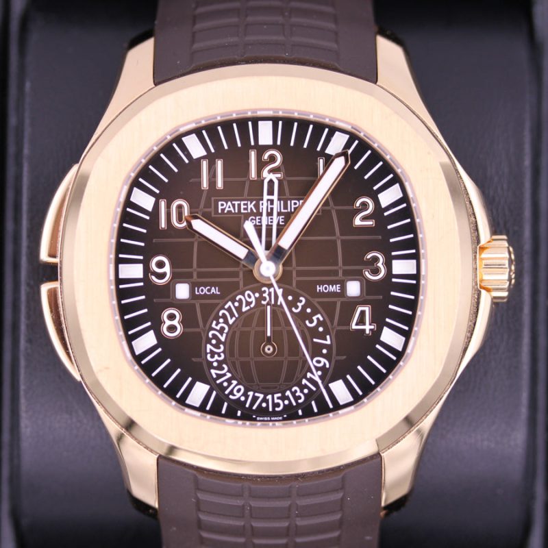 Patek Philippe Aquanaut Dual Time 40mm 5164R Brown Dial