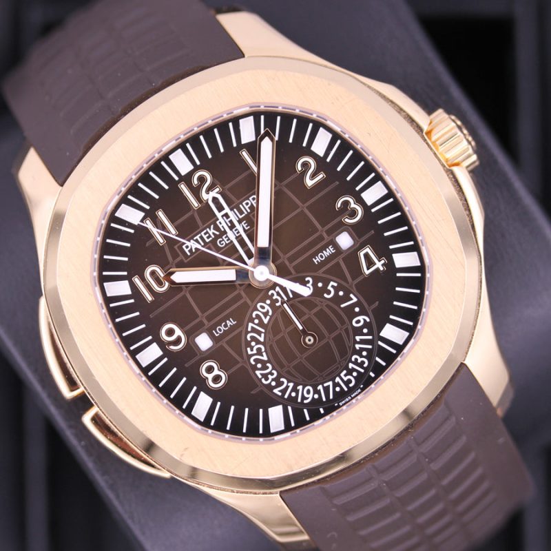 Patek Philippe Aquanaut Dual Time 40mm 5164R Brown Dial