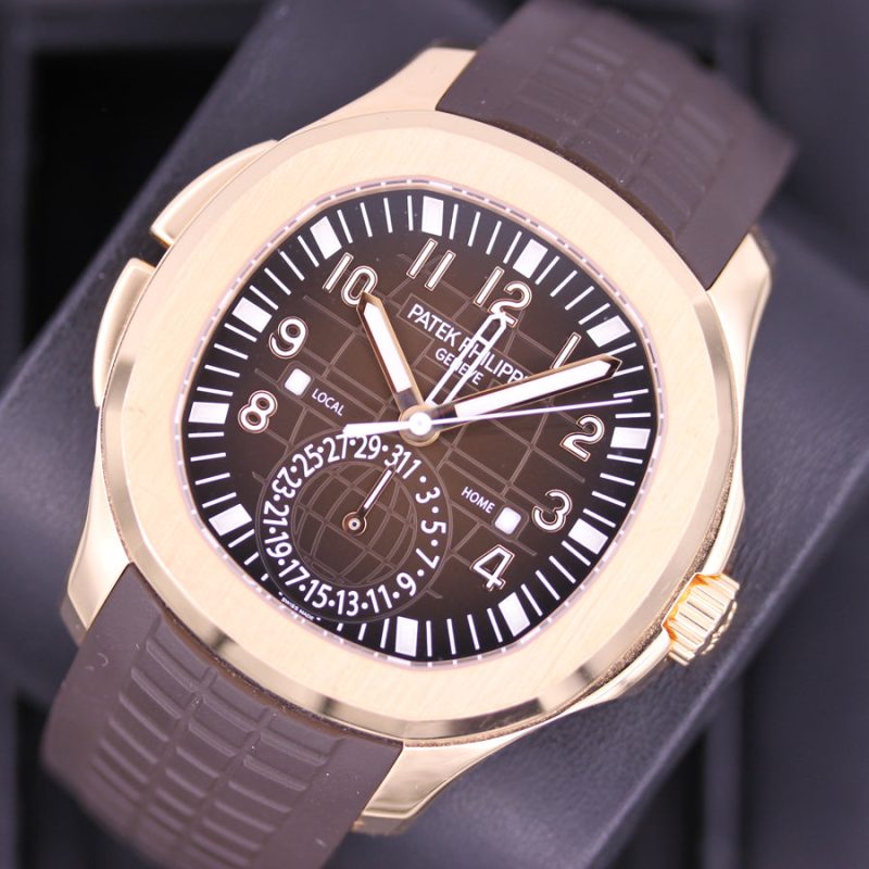 Patek Philippe Aquanaut Dual Time 40mm 5164R Brown Dial