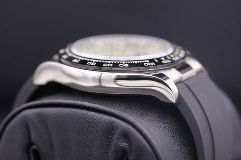 Rolex Daytona 40mm Oyster Flex 116519LN White Gold Steel Black Dial