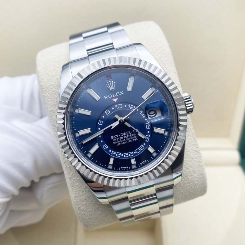 Rolex Sky-Dweller 42mm Stainless Steel 326934 Blue Dial