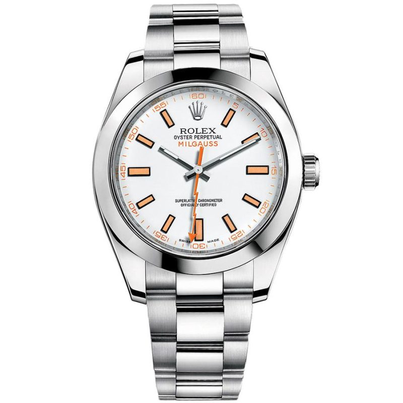 Rolex Milgauss 116400 40mm White Dial