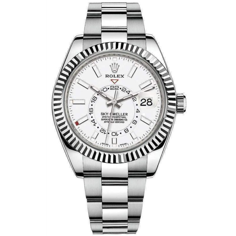 Rolex Sky-Dweller 42mm Stainless Steel 326934 White Dial